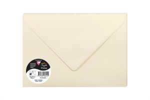 Clairefontaine 5 Umschläge Pollen 162x22 elfenbein