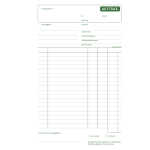 Exacompta Auftrag A5 2x40 Blatt