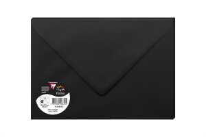 Clairefontaine 5 Umschläge Pollen 162x229 schwarz