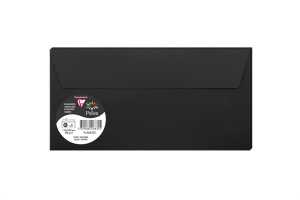 Clairefontaine 5 Umschläge 110x220 schwarz