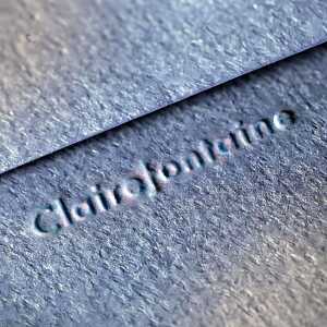 Clairefontaine Umschlag GdP 165x165 Azurblau Pck20