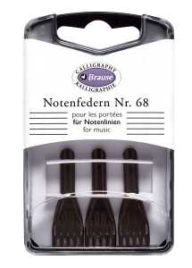 Brause Feder Noten 3 St 4010961000687