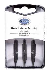 Brause Feder Rosen 3 St 4010961000762