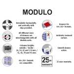 Modulo A4 (10Ldn) Sw/Harlekin gloss