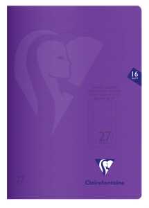 Clairefontaine Scoolbook A4 Lin 27 16Bl sort