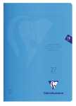Clairefontaine Scoolbook A4 Lin 27 16Bl sort