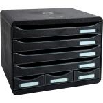 Exacompta Store-Box Mini 7 Laden schwarz glossy