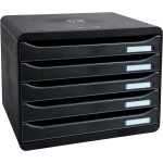 Exacompta BIG-BOX PLUS QUER schwarz glossy