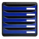 BIG-BOX PLUS sw/glossy Königblau