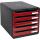 Exacompta BIG-BOX PLUS sw/glossy karminrot
