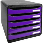 Exacompta BIG-BOX PLUS sw/glossy violett