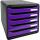 Exacompta BIG-BOX PLUS sw/glossy violett