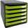 Exacompta BIG-BOX PLUS sw/glossy lemongrün