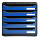 Exacompta BIG-BOX PLUS sw/glossy eisblau