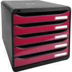 Exacompta BIG-BOX PLUS sw/glossy himbeer