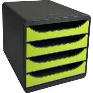 Big-Box Classic sw/lemongrün