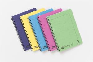 Clairefontaine Europa Spiralheft A5 60bl lin St C