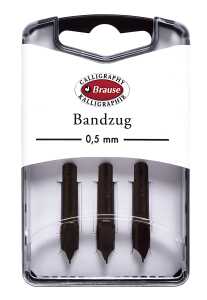 Brause Feder Bandzug 0,5mm 3 St