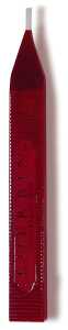 Herbin Box m. 5St Siegellack Docht Rot
