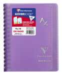 Clairefontaine Koverb Regist 9x14 kar 50Bl Spir st