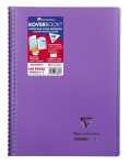 Clairefontaine Koverbook Spiralbl lin 80 Bl A4 st