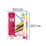 Exacompta Campus Register A4+ PP 12tlg