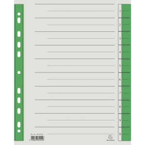 Brause Trennblatt Mikroperf 230g/qm grün