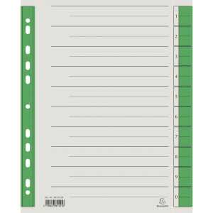 Trennblatt Mikroperf 230g/qm gn