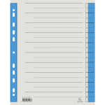 Brause Trennblatt Mikroperf 230g/qm blau