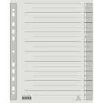 Brause Trennblatt Mikroperf 230g/qm grau