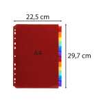 Exacompta Register m perso. Tabs 12tlg A4 PP