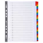 Exacompta Register 31T A4+ mani/bedrfarbigTab