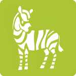 Avenue Mandarine Set 6 Schablonen Tiere Savanne