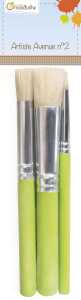 Avenue Mandarine Set 3 Pinsel sortiert
