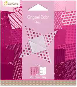 Avenue Mandarine Origamipapier 12x12 20Bl 70g rosa