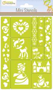 Avenue Mandarine Mini Schablonen Märchen 10Stk