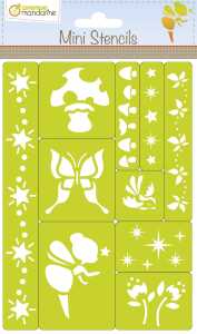 Avenue Mandarine Mini Schablonen Feen 10Stk