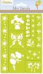 Avenue Mandarine Mini Schablonen Feen 10Stk