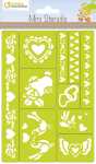 Avenue Mandarine Mini Schablonen Herzen 10Stk