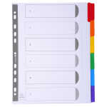 Exacompta Regis 6tlg A4+ wei manila +farbTab