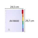 Regis 6tlg A4+ wei manila +farbTab