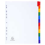 Exacompta Regis 12tlg A4+ wei manila +farbTab