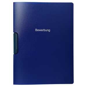 Bewmappe DIN A4 PP dunkelblau