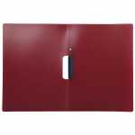 Bewmappe DIN A4 PP bordeaux