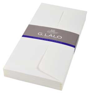 Lalo Umschlag DL selbstk weiss 25St