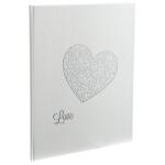 Exacompta Gästebuch Harmony 27x22 weiss 100S