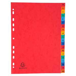 Register A4 20tlg A-Z Cspan Kart