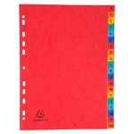 Exacompta Register A4 20tlg A-Z Manila Karton