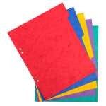 Exacompta Register A5 Manila 5tlg