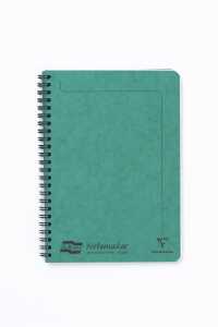 Clairefontaine Europa Spiralheft A5 60bl lin Grün